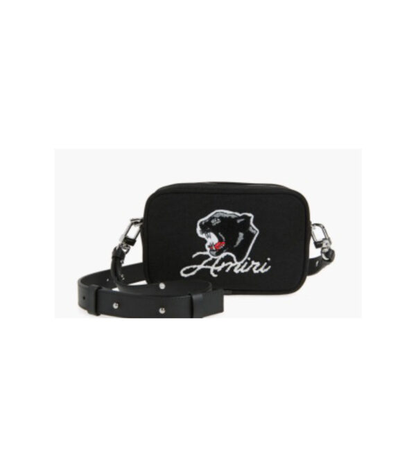 Panther Canvas Bag Black