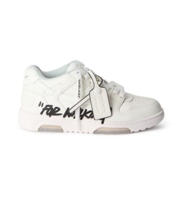 Off-White Out of Office “For Walking” White Black